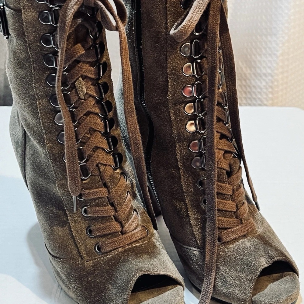 Sam Edelman Belmont Booties Boho Size 7 Victorian Piratecore Dark Academia EUC